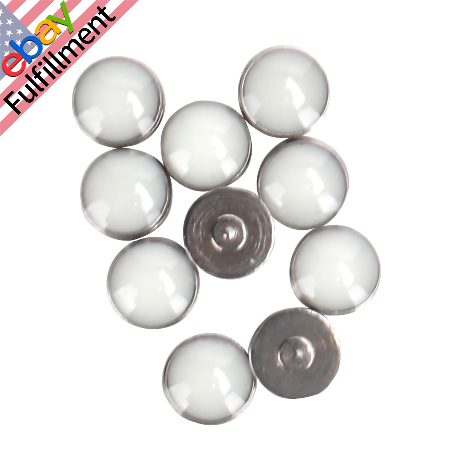 10Pack 2mm Watch Luminous Bezel Night Dots Watch Dial Decorative Accessories