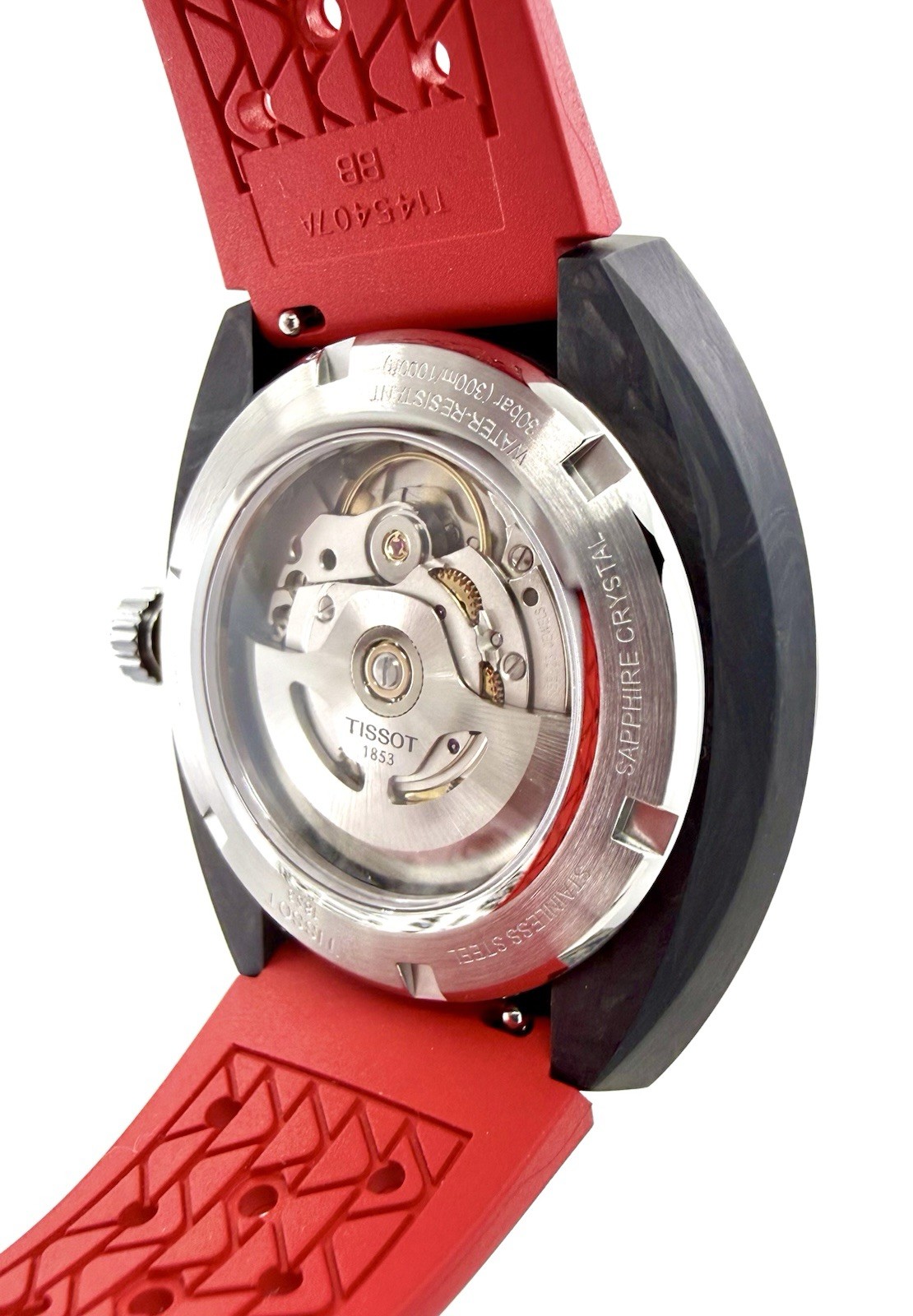 New Tissot Sideral S 41MM Red Powermatic 80 Men’s Watch T1454079705702