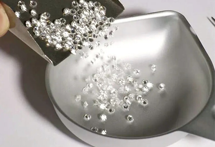 2.70 mm Size. CVD 1 Carat Lot VVS,G-H White Lab Grown Loose Diamonds Round Shape