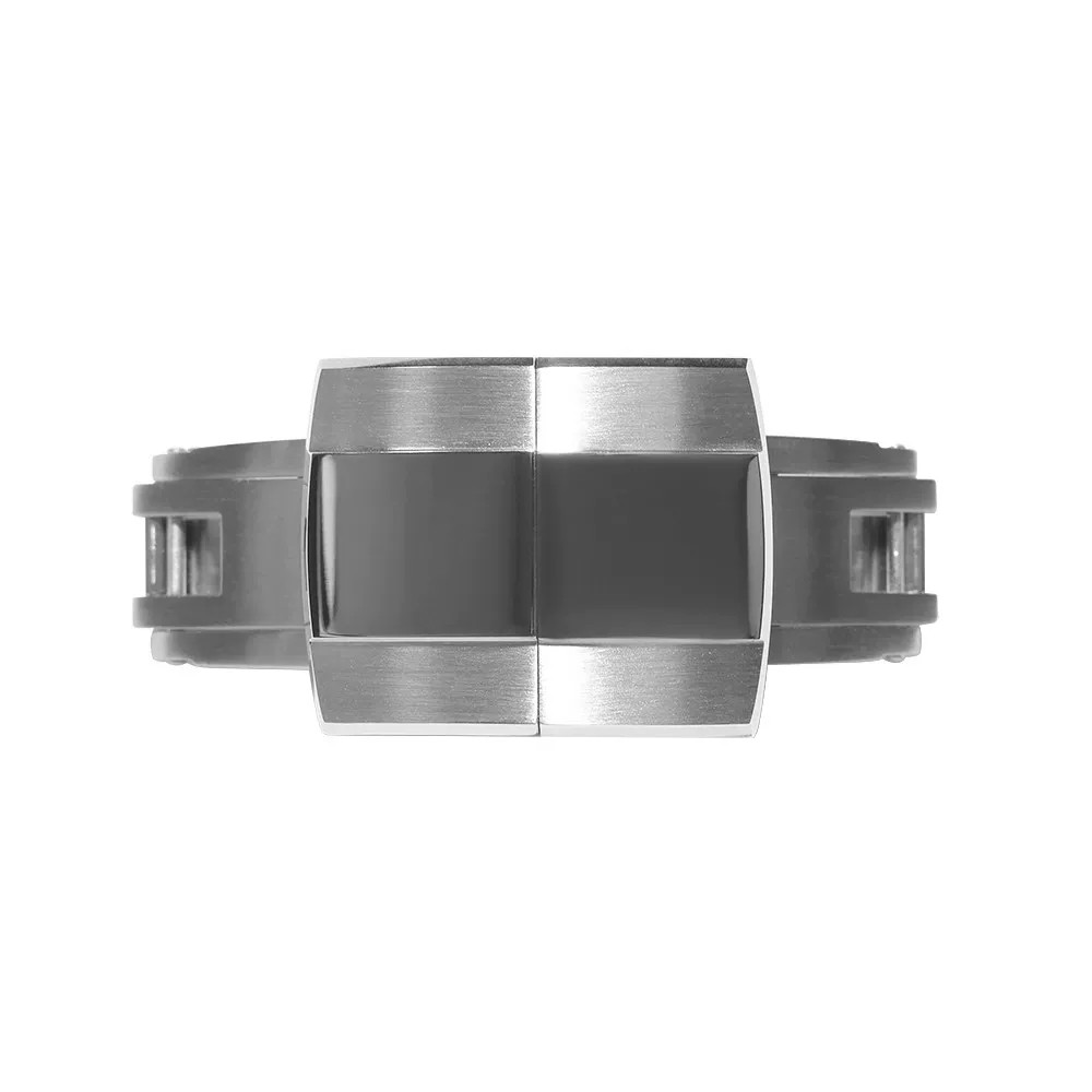 16mm 18mm 20mm Frosted Watch Buckle Stainless Steel Polished Deployment Clasp