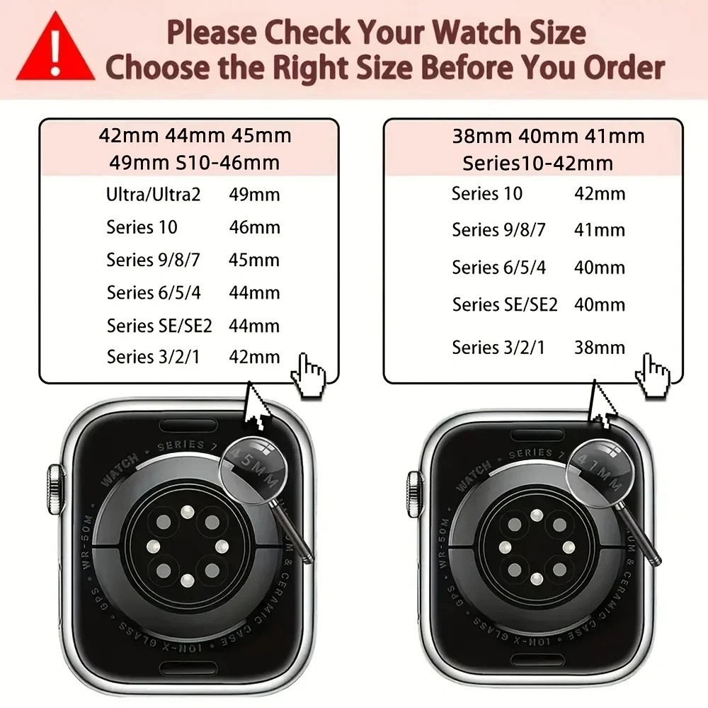 Braided Solo Loop Band Strap for Apple Watch 9 8 7 6 5 4 SE 40 44 41 45mm