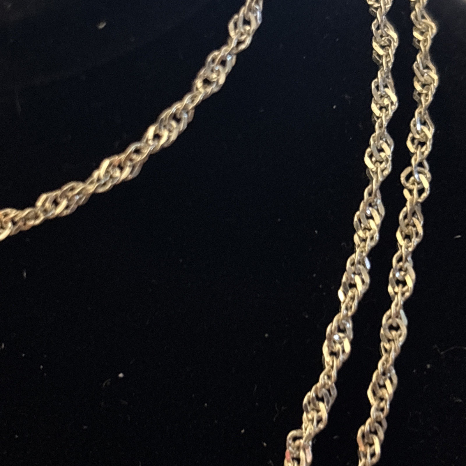 Milor Italy Sterling Silver Singapore Set of 20″& 24″ necklaces; 7.5″ bracelet