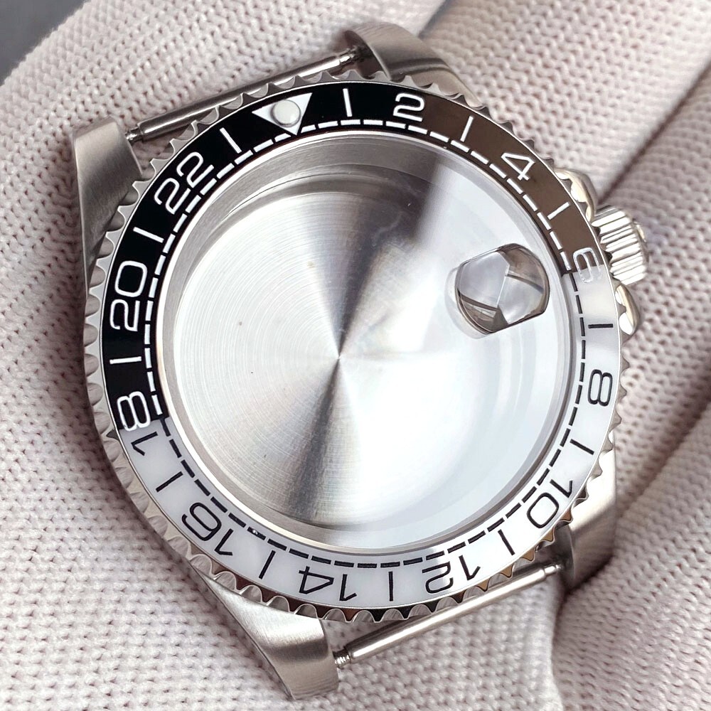 20ATM 40mm Diver Style Bezel Sapphire Glass Watch Case Fit NH34 NH35 NH36 NH38