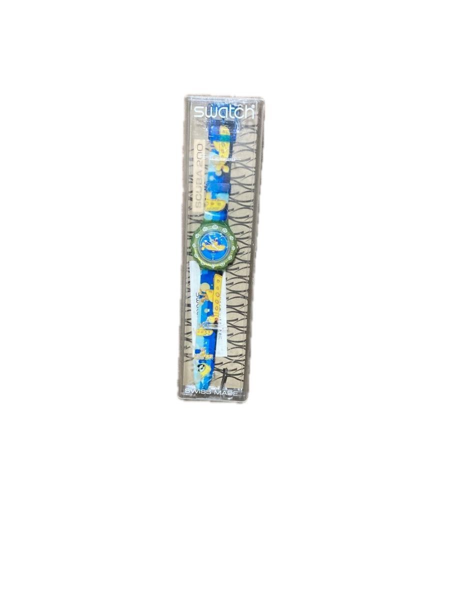 Working Condition SWATCH SCUBA200 Yellow Submarine Rare