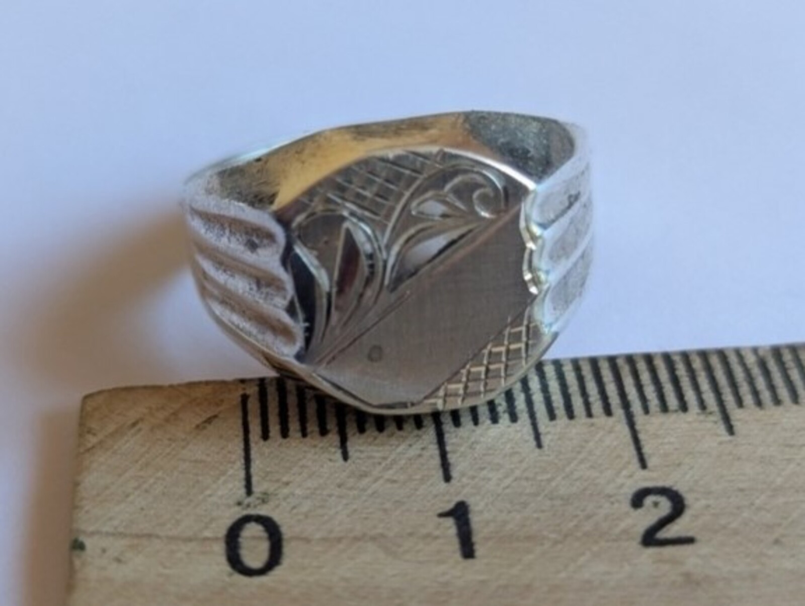 Vintage men’s ring sterling silver 925 Size 11.5 Weight 4.58 g Ukrainian jewelry