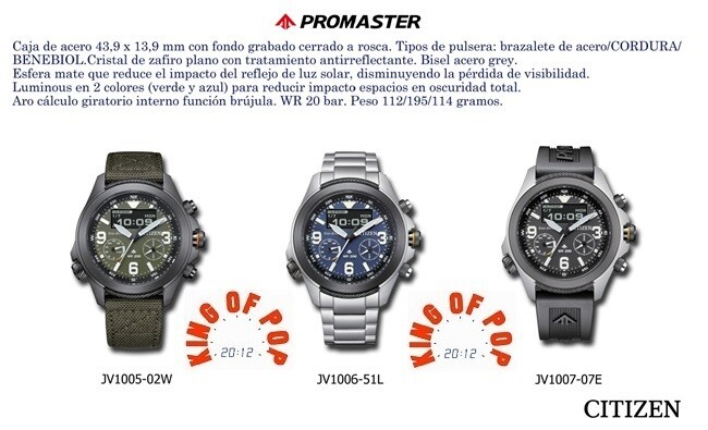 CITIZEN JV1006-51L, Eco Drive Land , Promaster, Zafiro,20 Bar