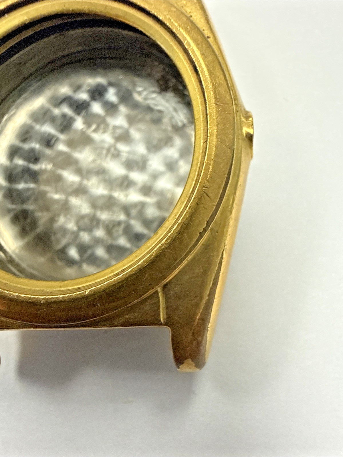 Rolex Vintage 1940s Bubbleback Ovetto 3372 Steel Watch Gold Filled Case e12206