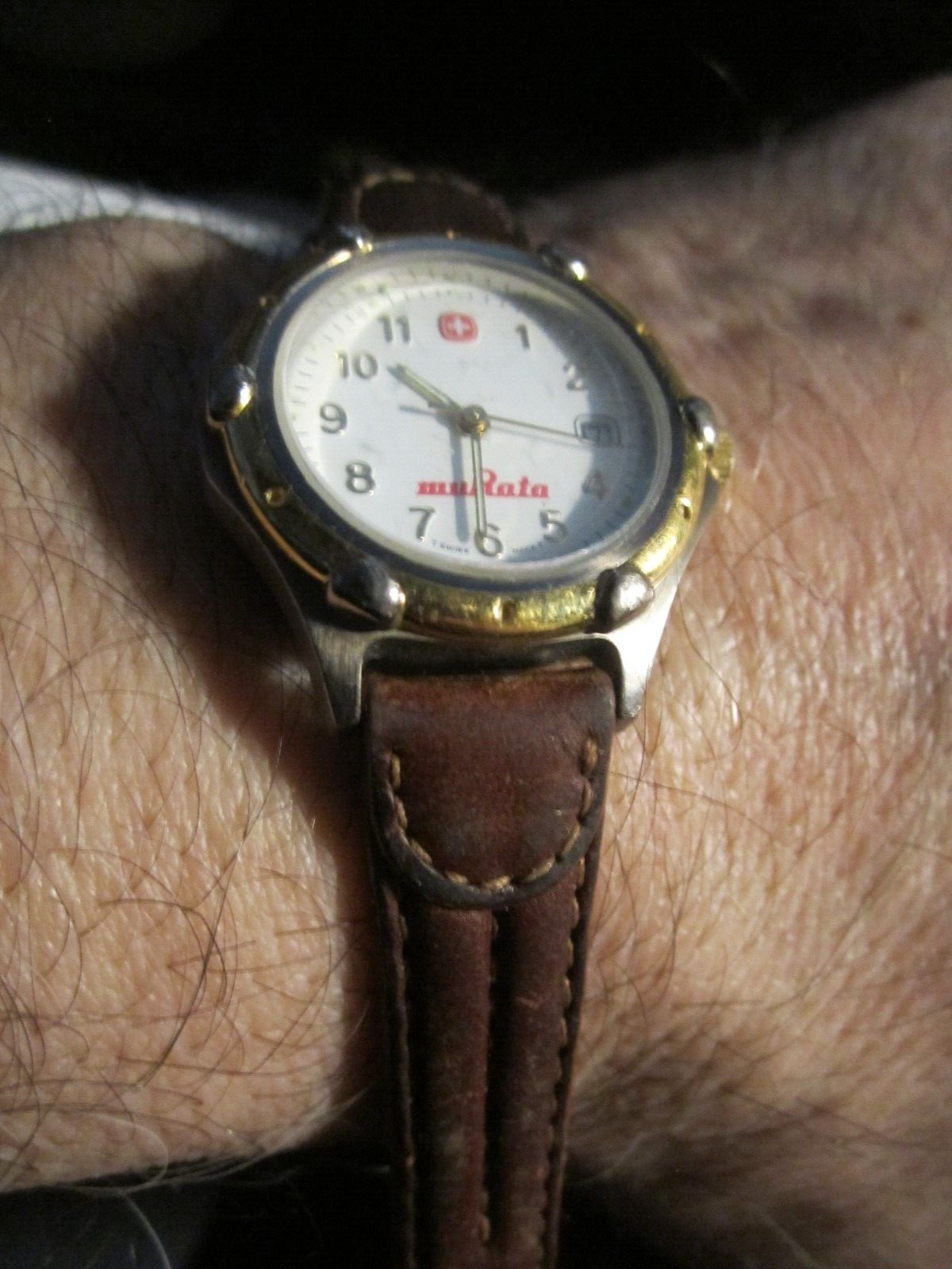 LADIES’ SWISS MILITARY WATCH MURATA LOGO FITS UP TO 7″ WRIST – BBA-33E