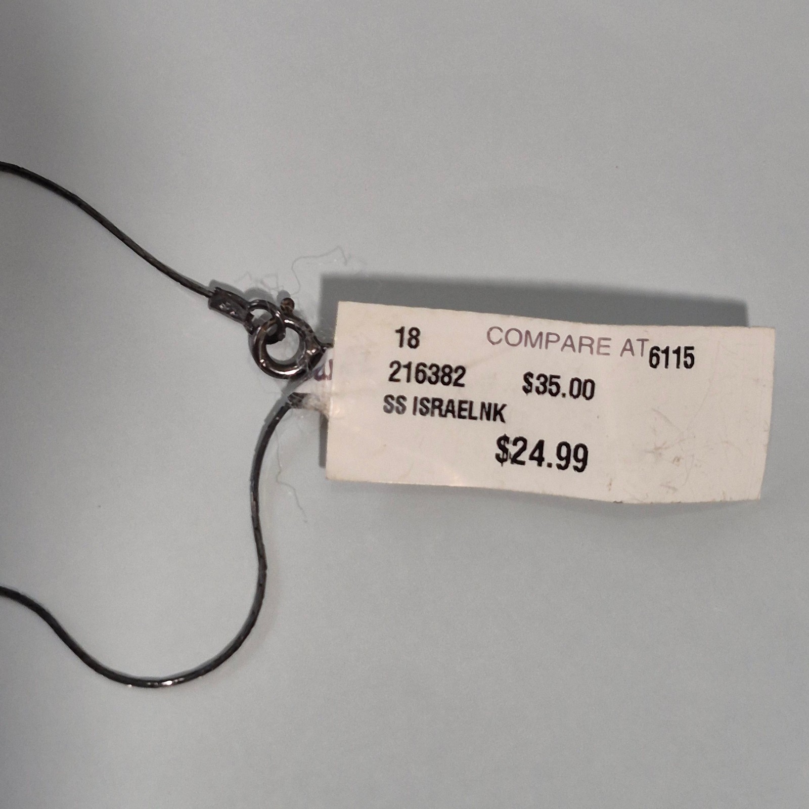 NWT 925 STERLING SILVER NECKLACE WITH ROSES AND PEARLS ISRAEL 16″ PLUS