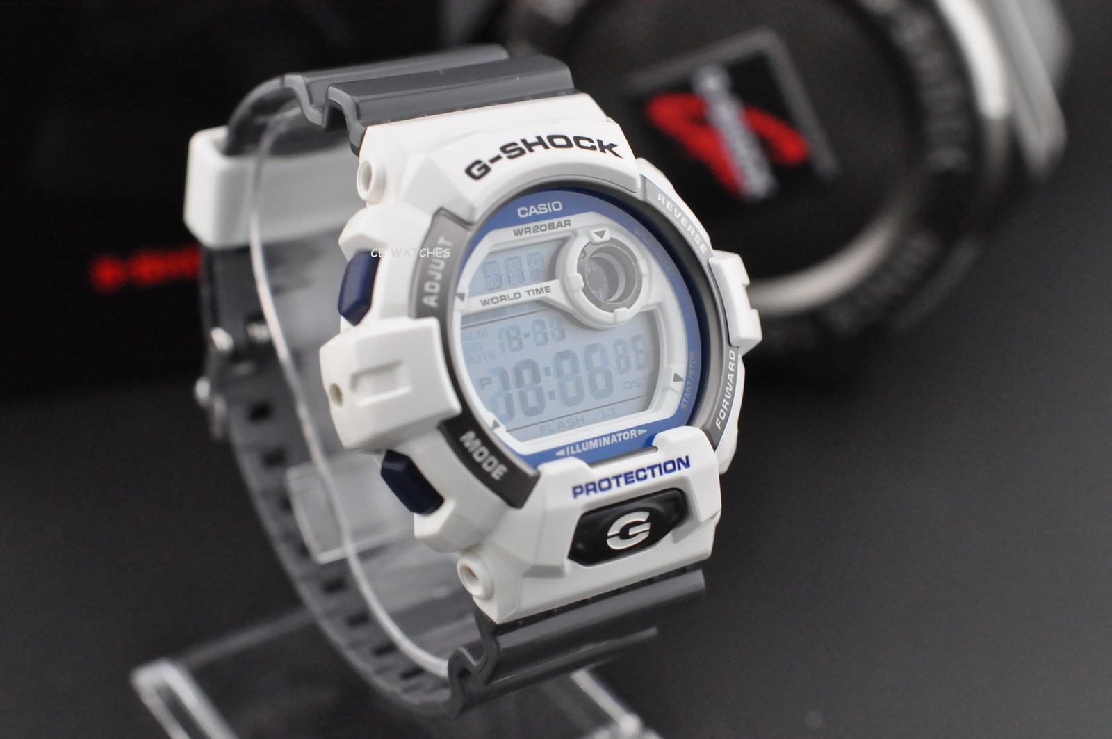 Rare Casio G-SHOCK G-8900SC-7 Classic Series Men White Digital Watch
