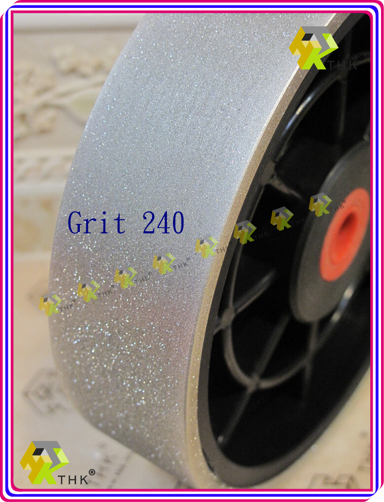 200mm 8 inch THK Diamond Lapidary Jewelry Grinding wheel 50mm Wide Grit 46~3000