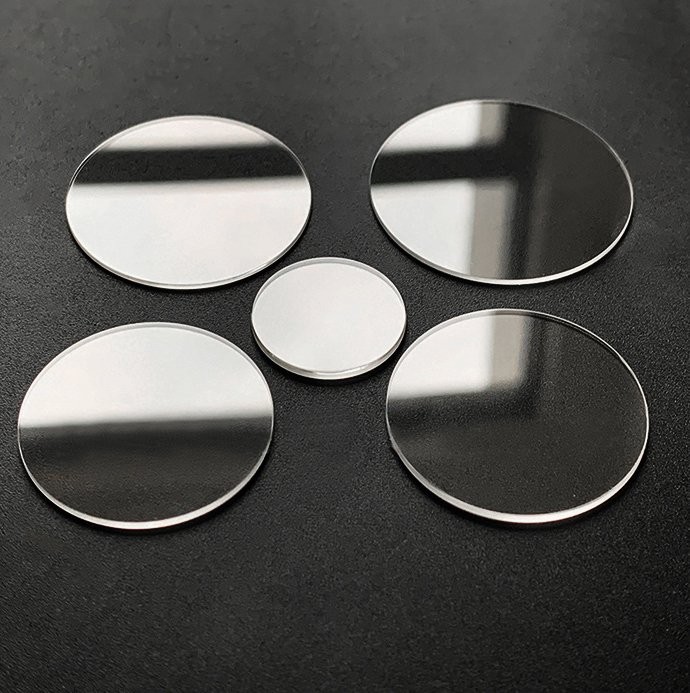 1.0/1.5/2.0/2.5/3.5mm Thick Plane Mineral Glass Watch Crystal Diameter 14-60mm