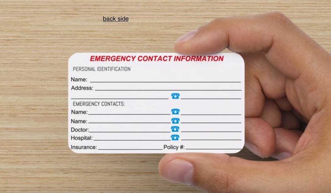 Diabetic Medical Alert ID necklace -USA made, FREE ID Wallet Card,Engraving