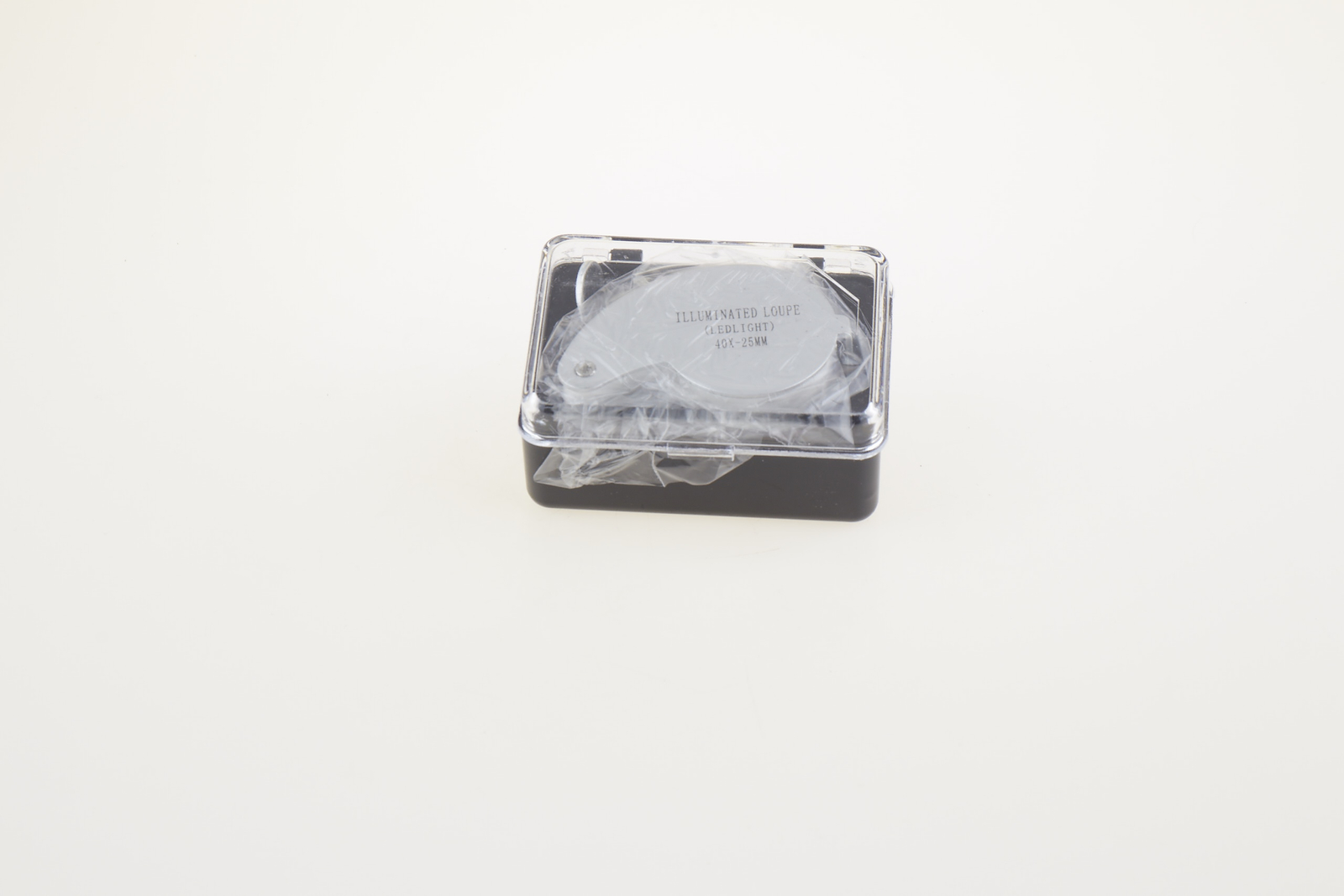 Magnifier lens 40x plastic led light ø 25 mm Magnifier with Flash Light
