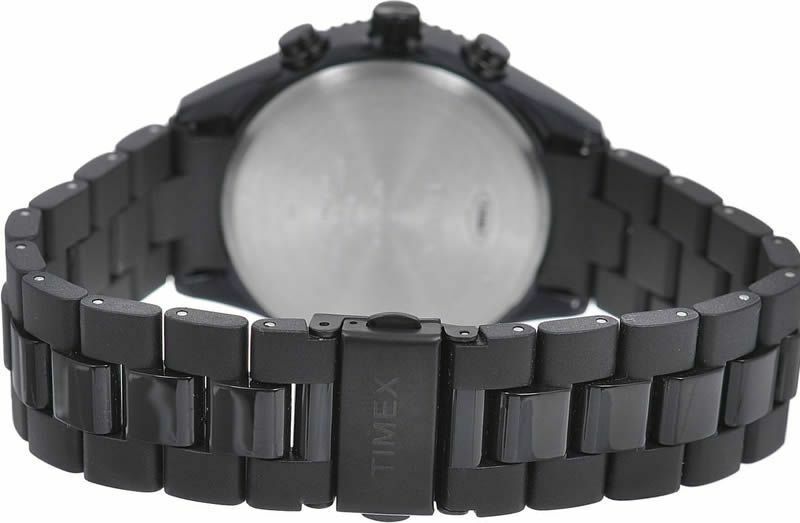 NEW TIMEX T2N866 ORIGINALS BLACK ANALOG CHRONOGRAPH WATCH