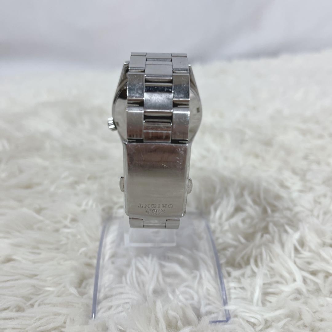 Orient Star Automatic Mens Watch Day Date Box 16cm Wrist Silver Dial Japan
