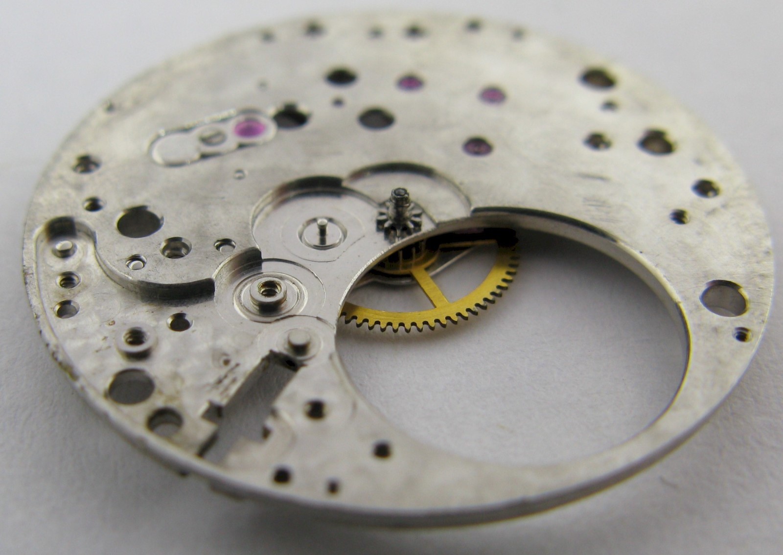 Vacheron Constantin 1003 part: complete main plate + bridges & 3 gears