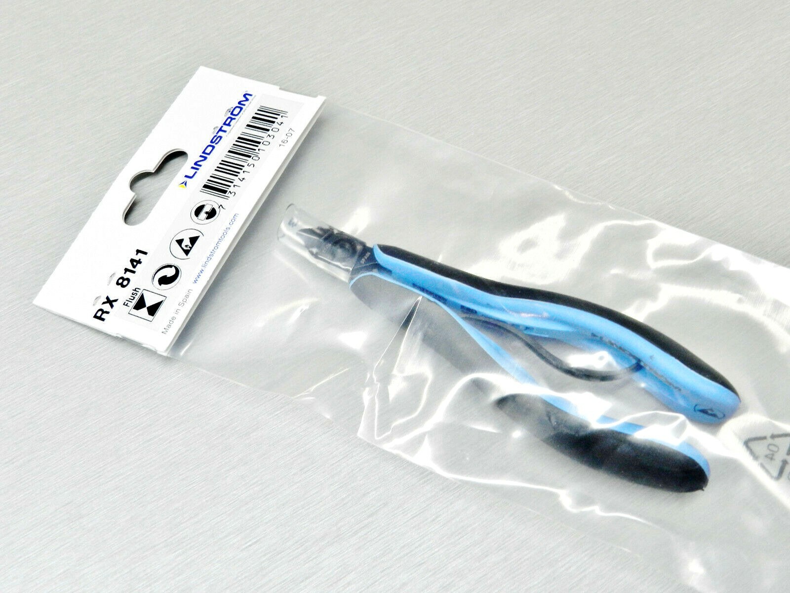 Lindstrom RX8141 Flush Cutter Ergonomic Small Head Side Cutting Pliers 8141 RX