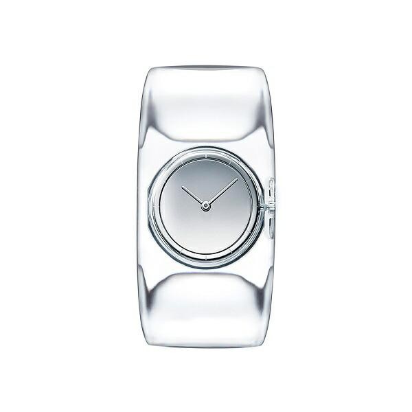 Issey Miyake O SILAW001 Tokujin Yoshioka Design Clear Bangle Watch Quartz