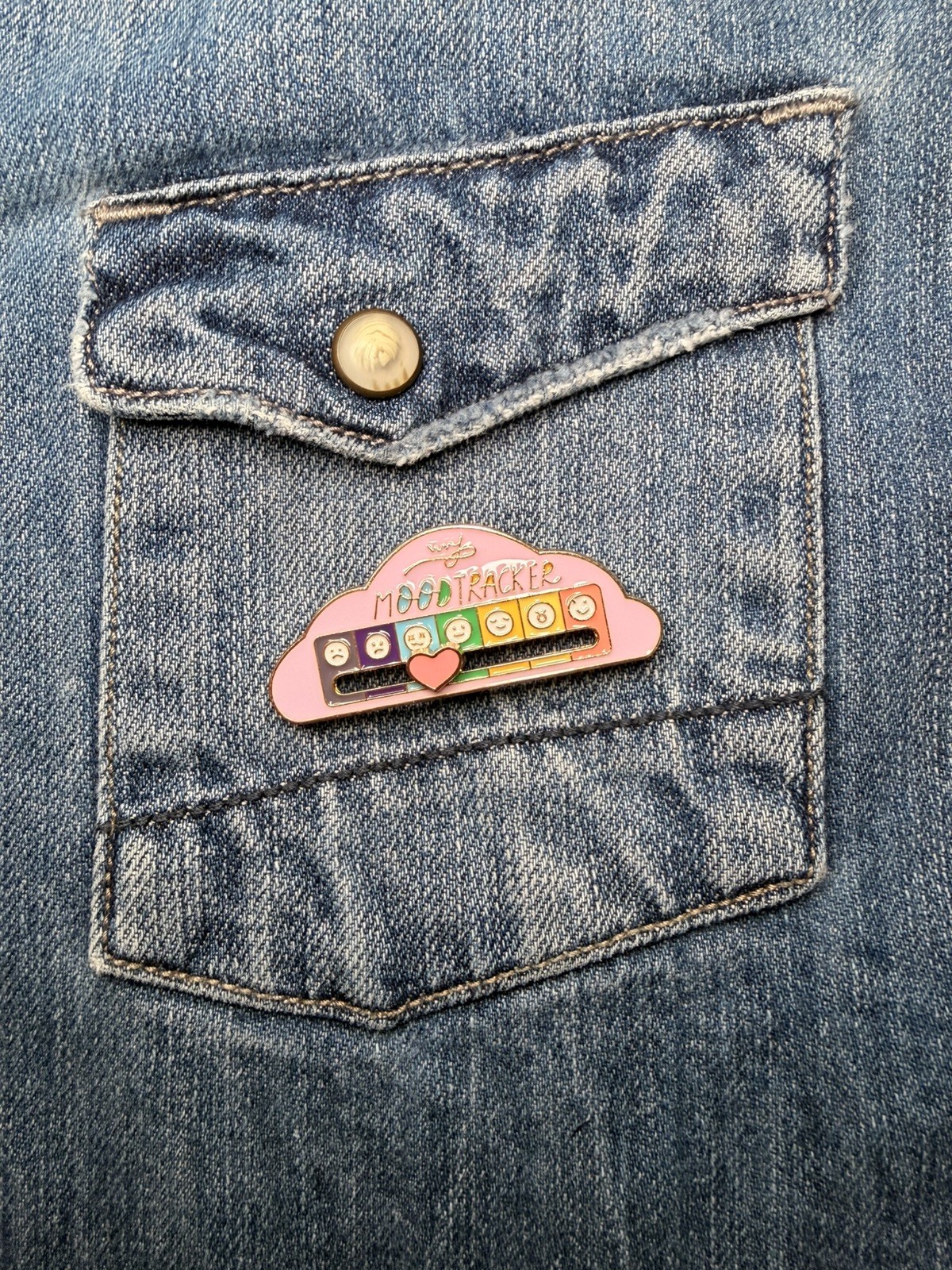 My Social Battery Enamel Mood Pin Tracker Fast Ship From 🇨🇦