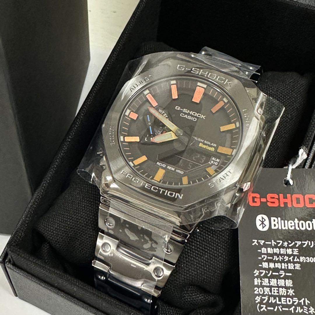 Casio G-Shock GM-B2100BPC-1AJF Watch All Black Metal model with smartphone link