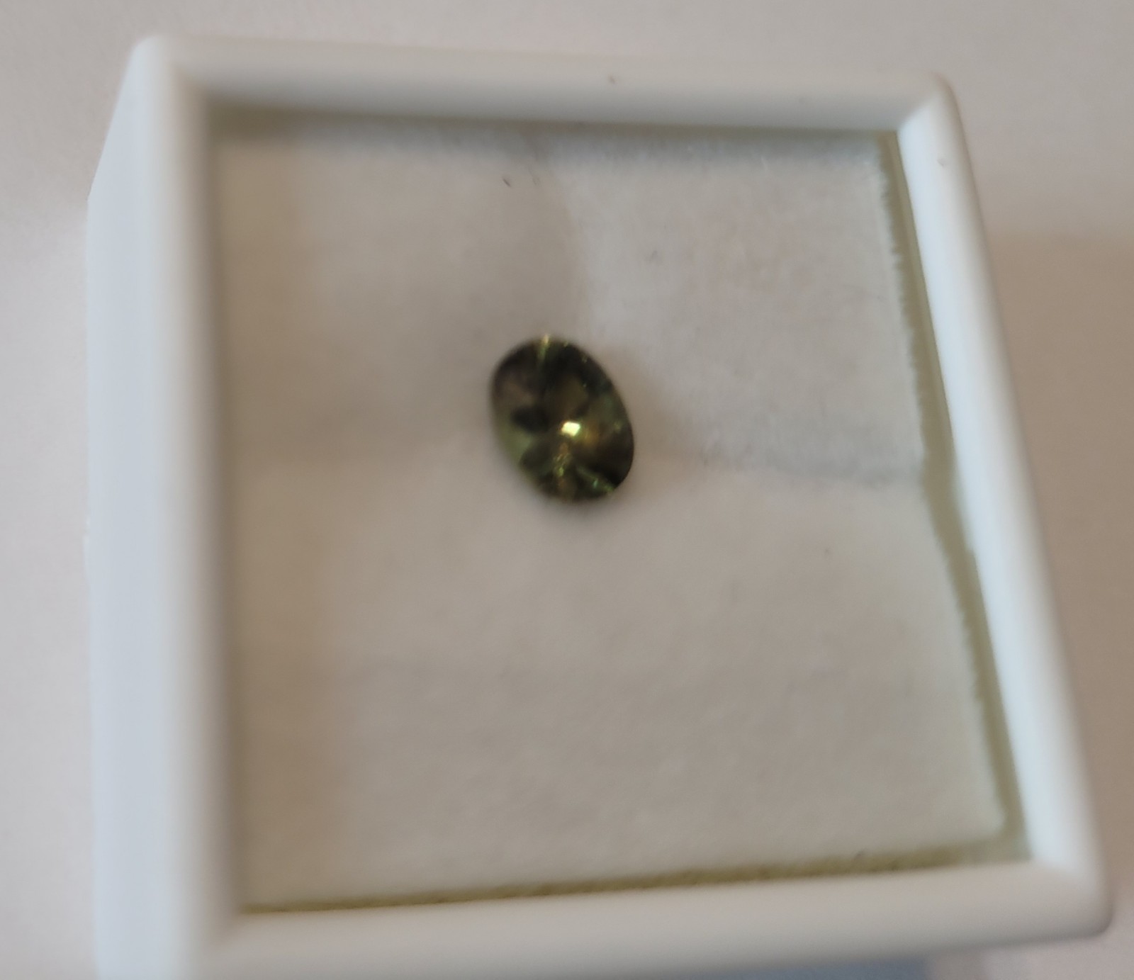 GIA Certified Demantoid Andradite Garnet 1.08cts Oval 6.90×5.48x 3.74mm Gemstone