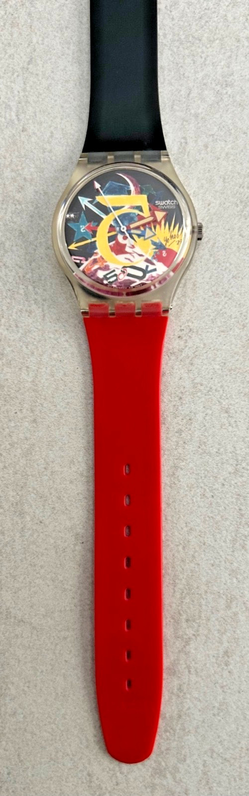 Swatch Art Special – Rorrim 5 – GZ107 – 1987 – Tadanori Yokoo – Rorrim 5 Shirt