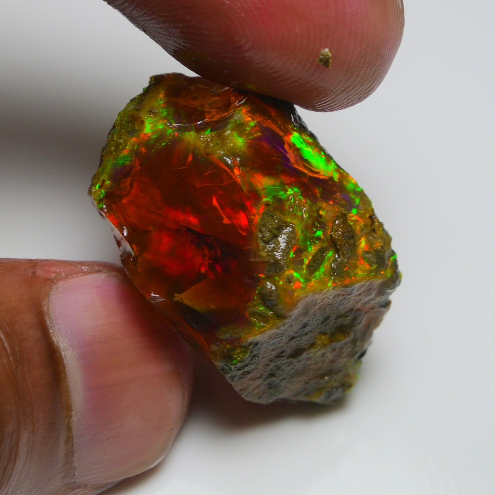 Opal Rough 46.10 Raw, Crystal Opal Specimen, Opal Gemstone