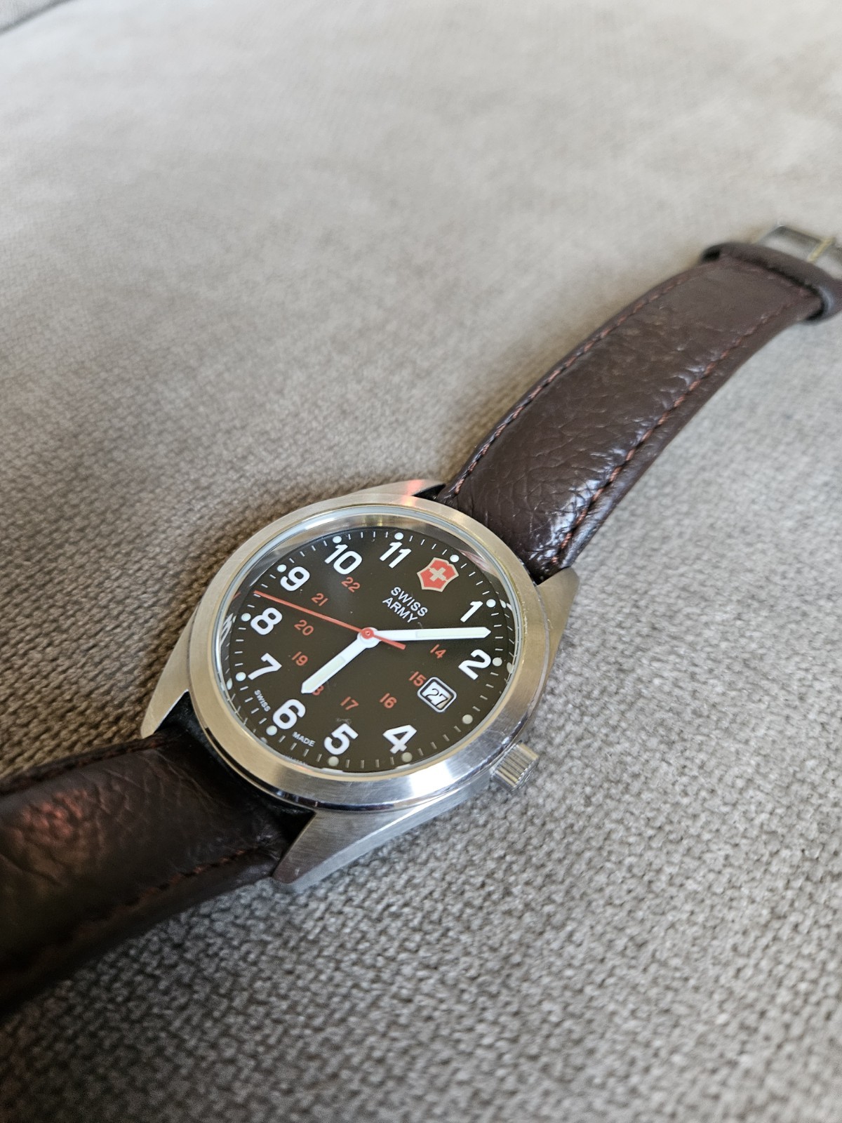 Victorinox Garrison Collection 241083 40mm Silver Stainless Steel