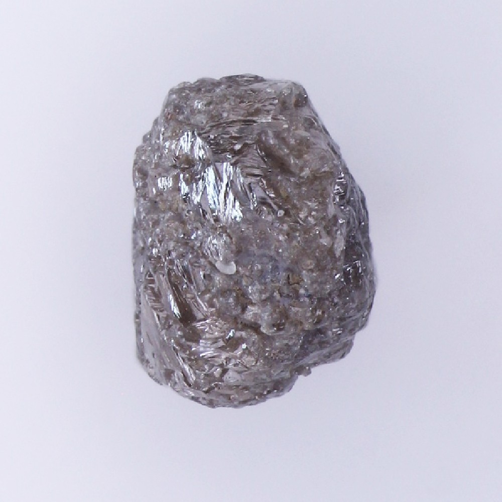 African Natural Rough Diamond Untreated Raw Loose Earth Mined Gray 2.05 Ct