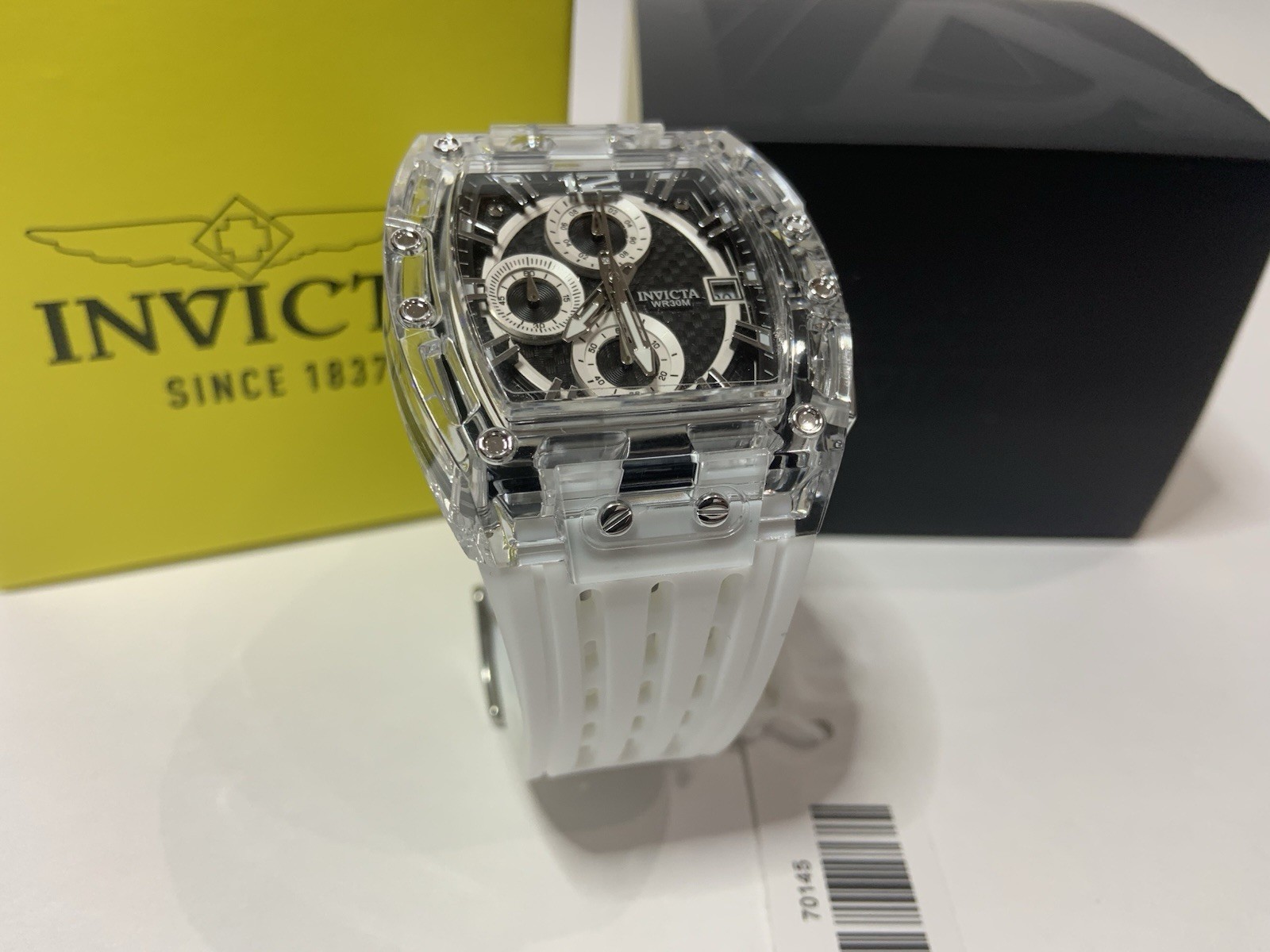 Invicta S1 Rally Men’s Watch – 42mm, White (70145)