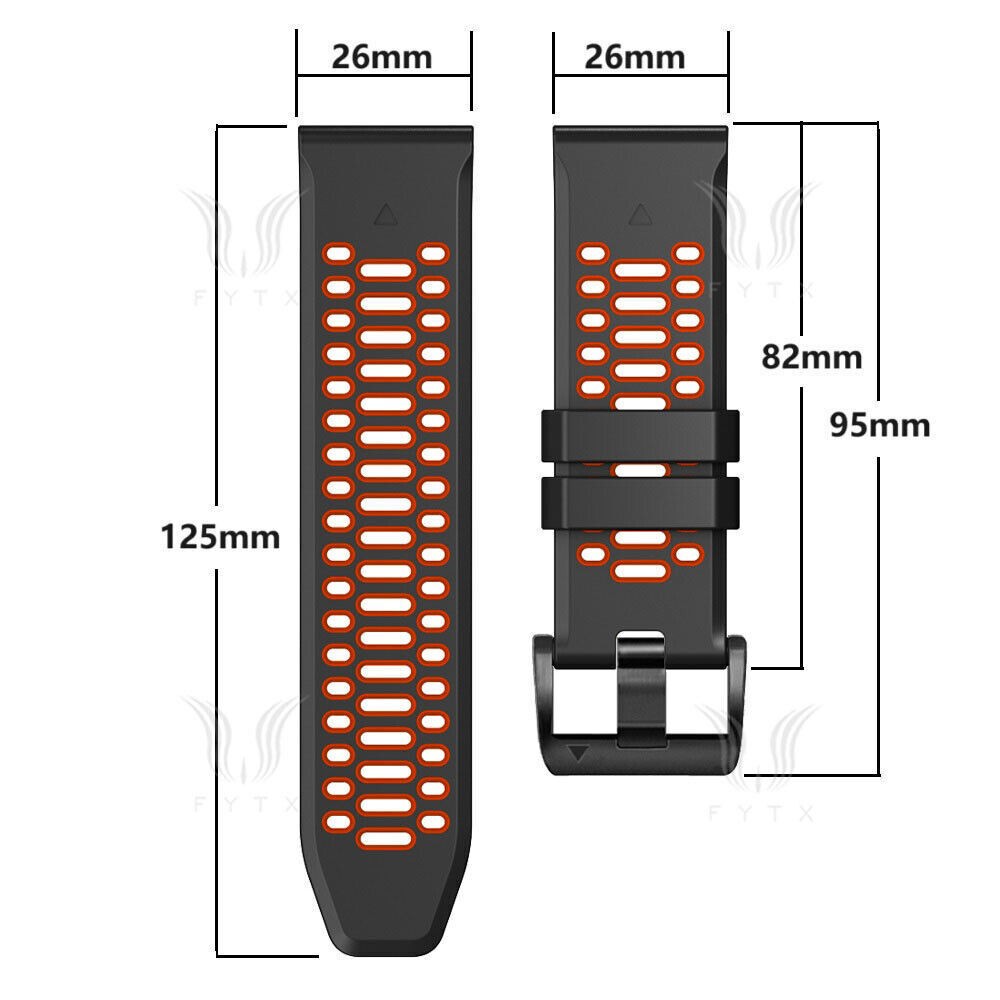 Strap Sport Quick fit For Garmin Fenix 7X 7 6X 6 Pro 5X 5 quatix 7 6 5 MARQ Band