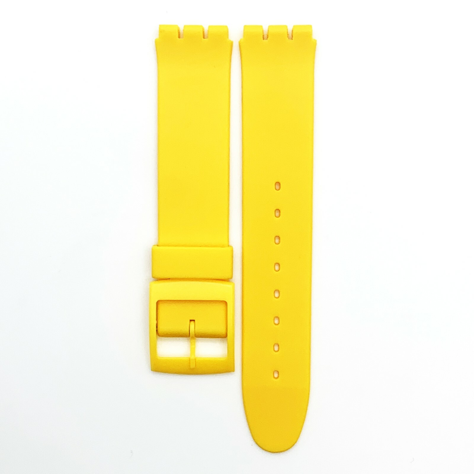 Swatch Watch Band 17 MM Plain Green, Navy Blue, Red, Yellow, Purple, Blue, Black
