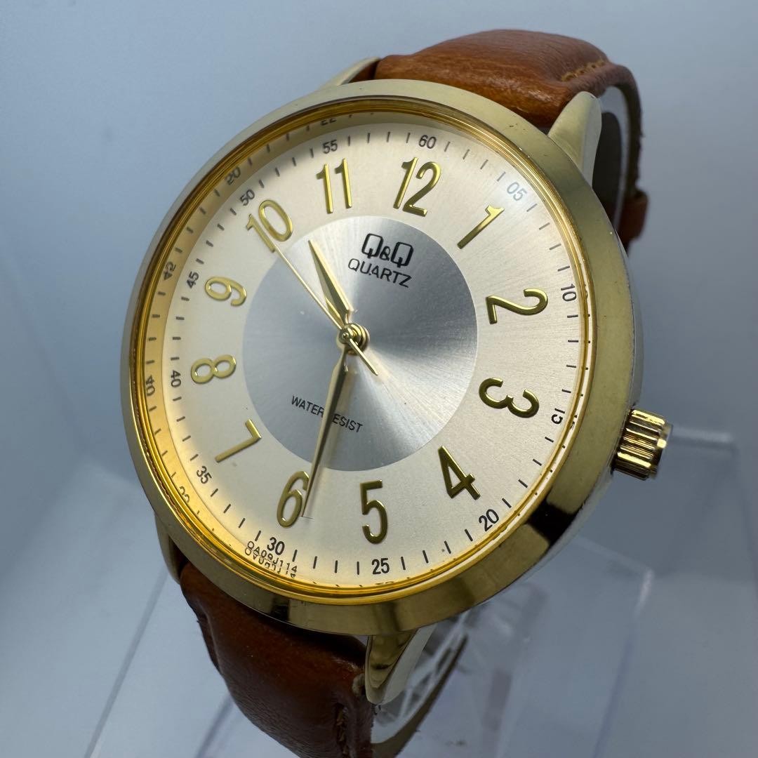 “Working Condition” CITIZEN Q&Q Watch, Gold Di 【Direct from japan】