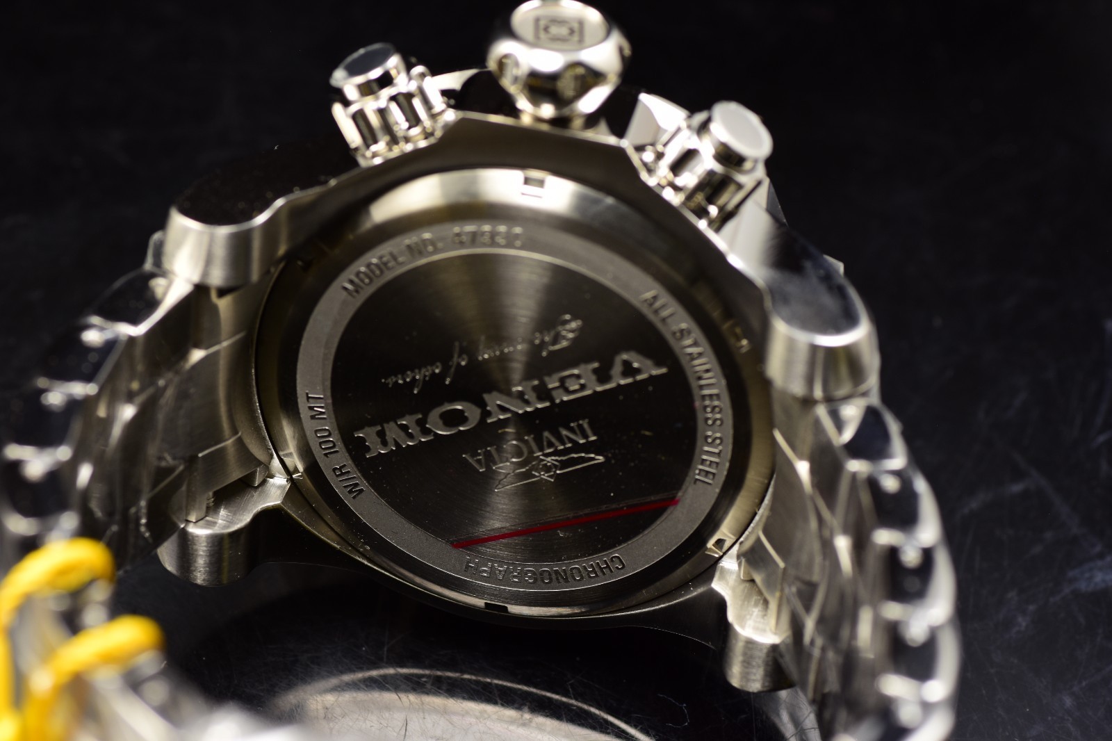 Invicta S1 Rally Khaki & Gunmetal Dial Swiss Steel Mesh Strap Mens Chrono Watch