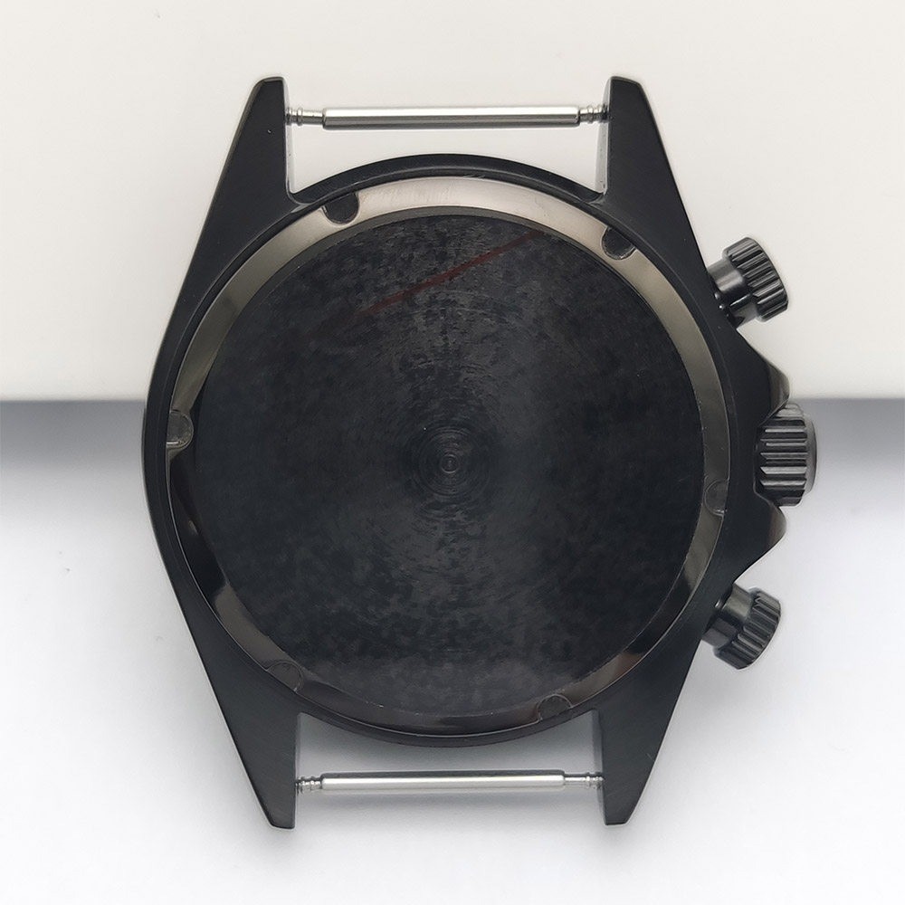 40mm Quartz Watch Case For VK63 VK64 Movement Sapphire crystal 32.5mm Watch Dial