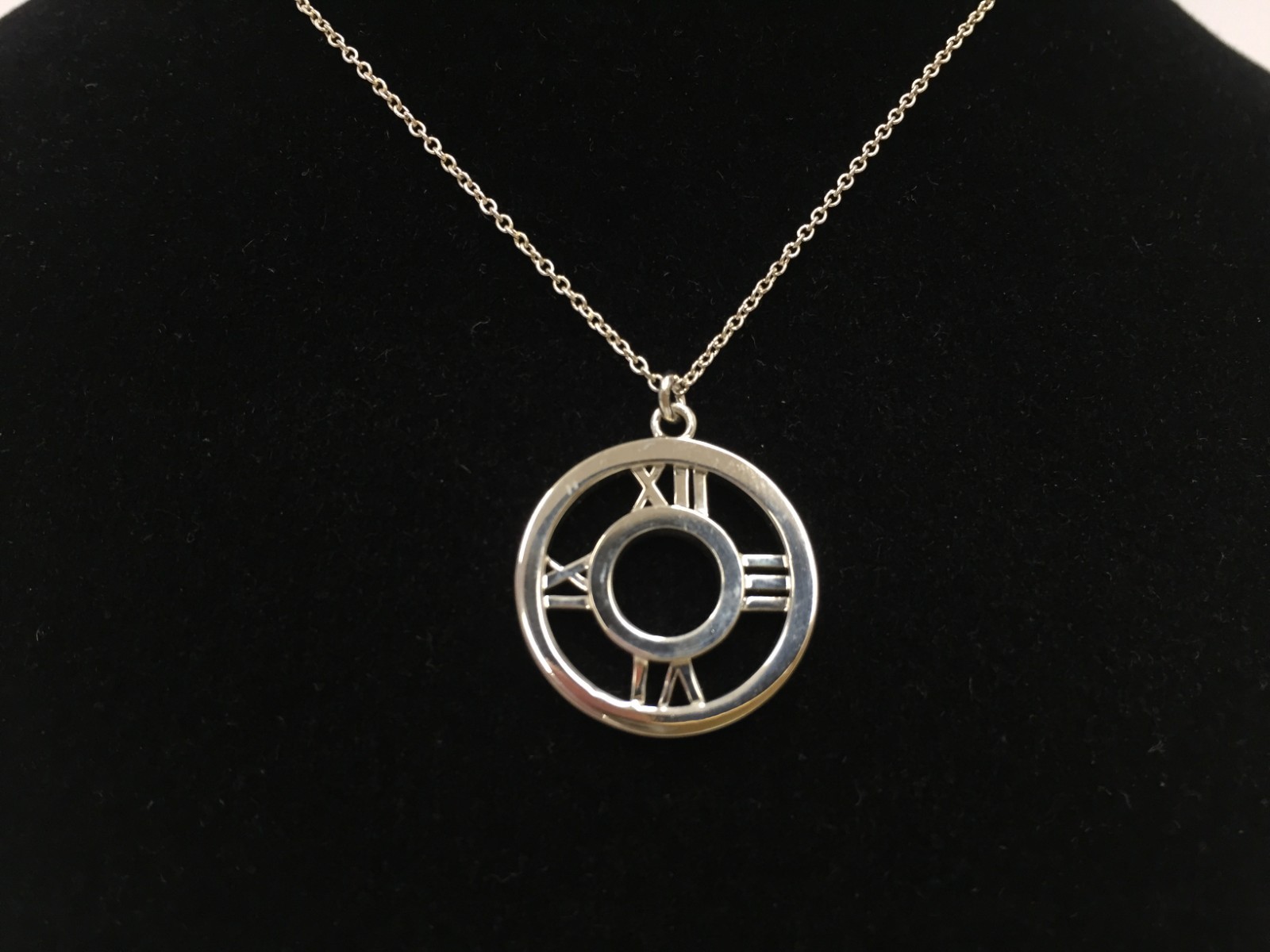 Tiffany & Co. AG 925 Silver Ring Pendant & Necklace 2F080090MS