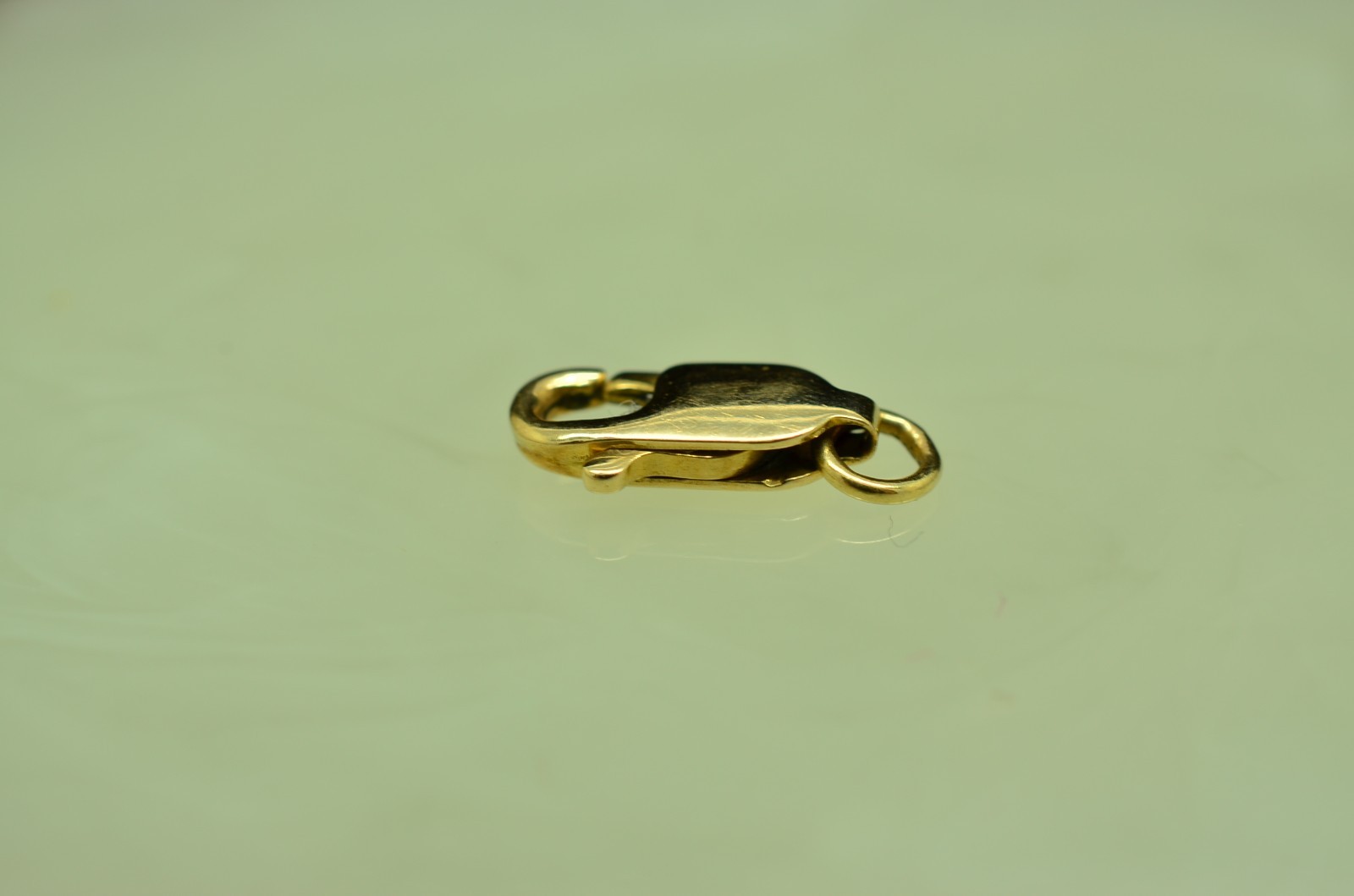 14K Yellow Gold Lobster Claw Clasp 10.0mm x 3.6mm 0.5g