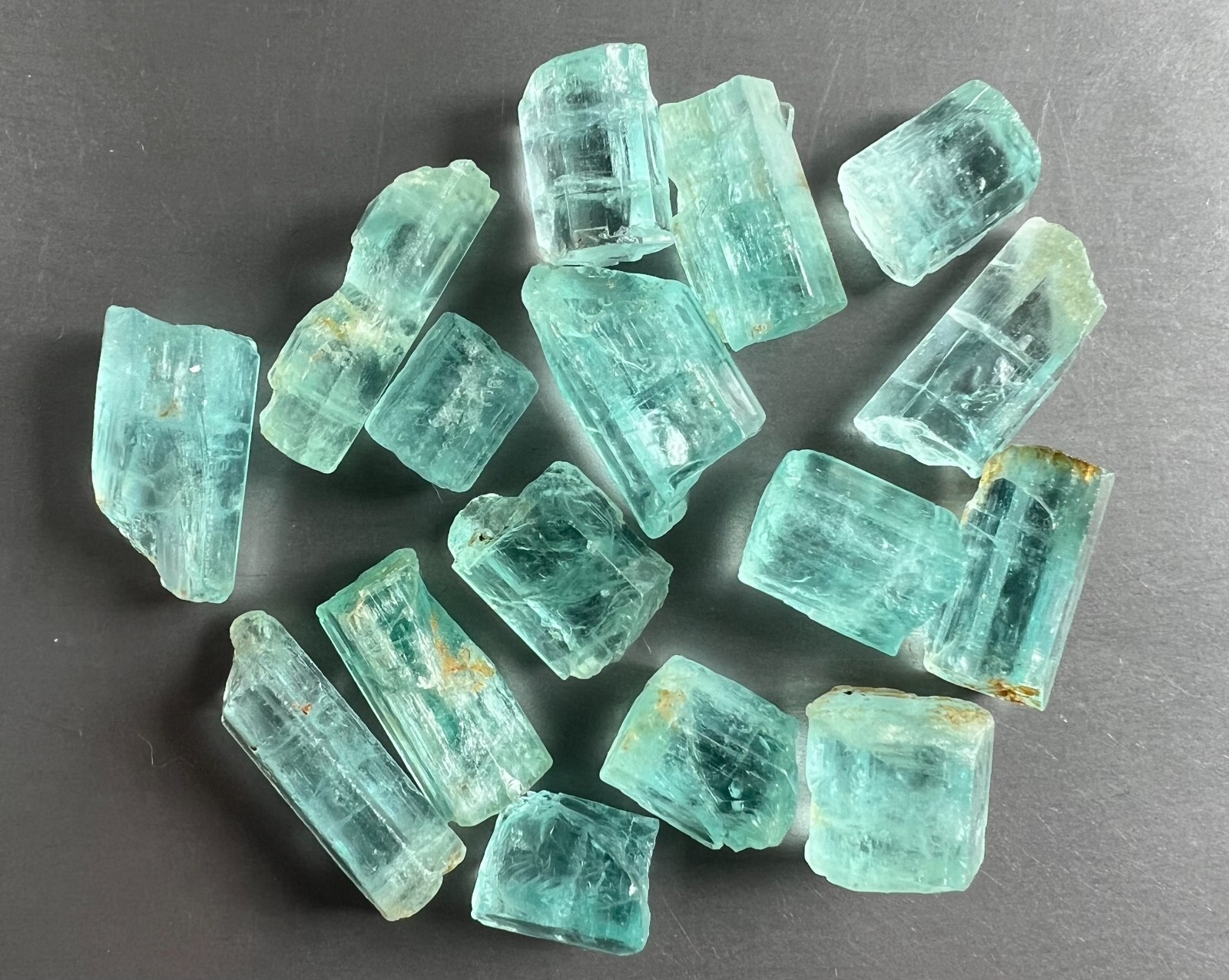 Nice Lot 113 cts Natural Bluish Green Colour Beryl Rough