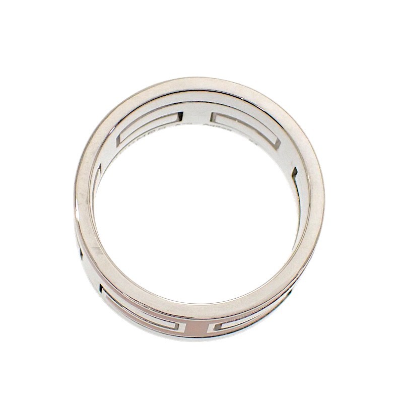 HERMES #13(JP Size) ring Orange Silver925 mens