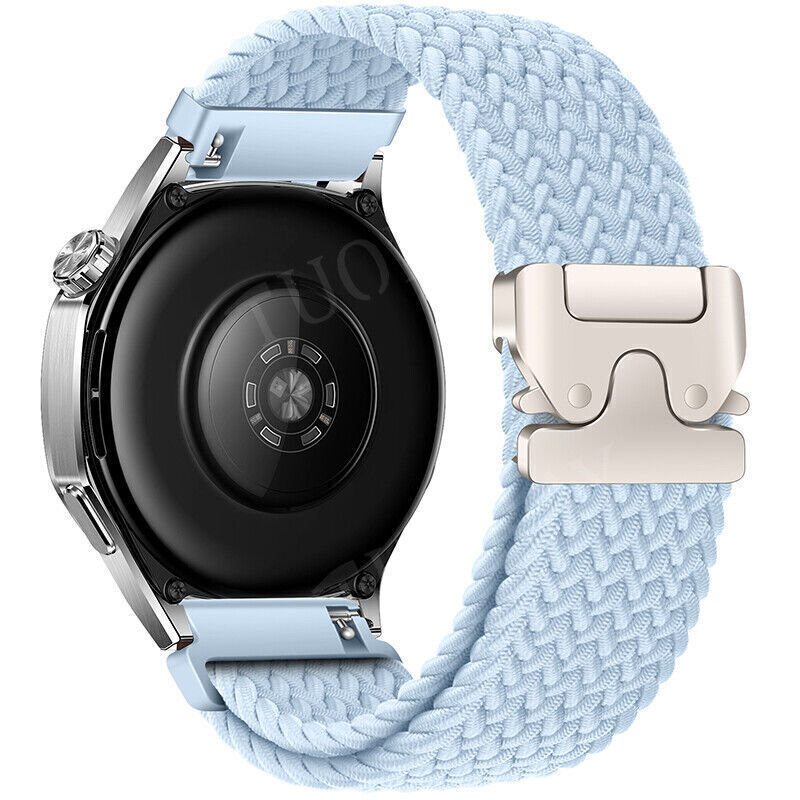 Braided Nylon Loop Watch Strap Band for Garmin Vivoactive 3S/4S/Venu 3S/2S/Rey