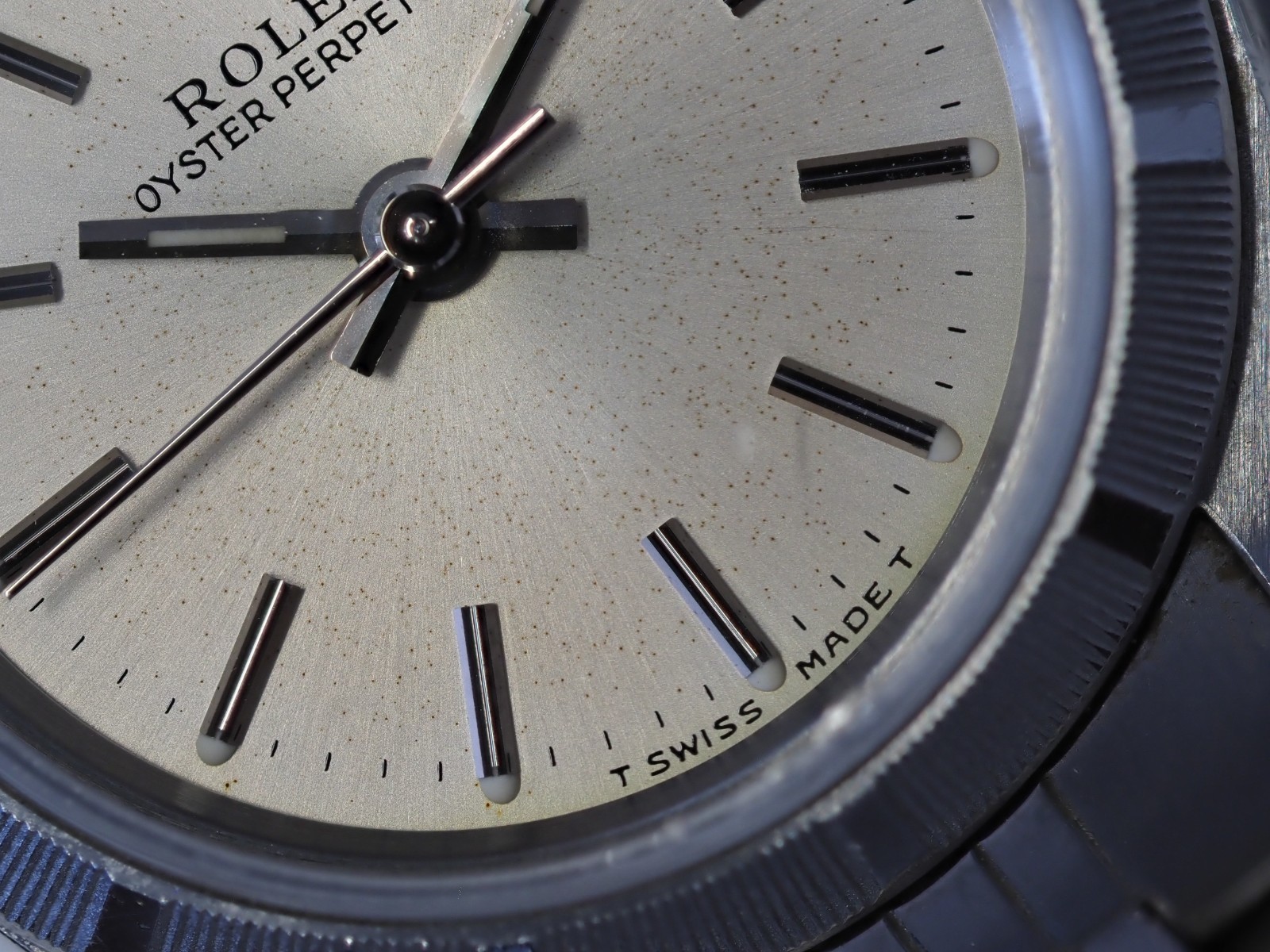 Rolex Lady Oyster Perpetual 24.7mm Silver Dial 67230 1996