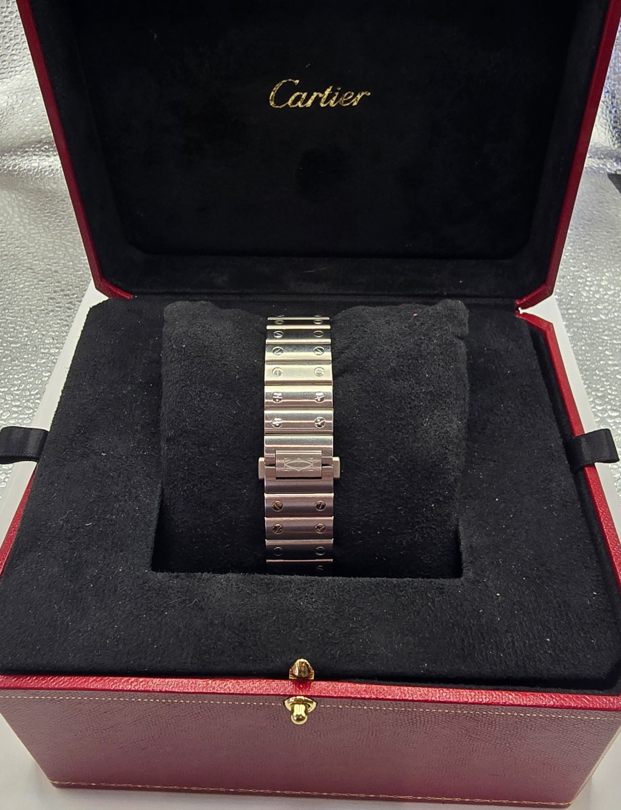 Cartier ladies’ diamond watch mint condition