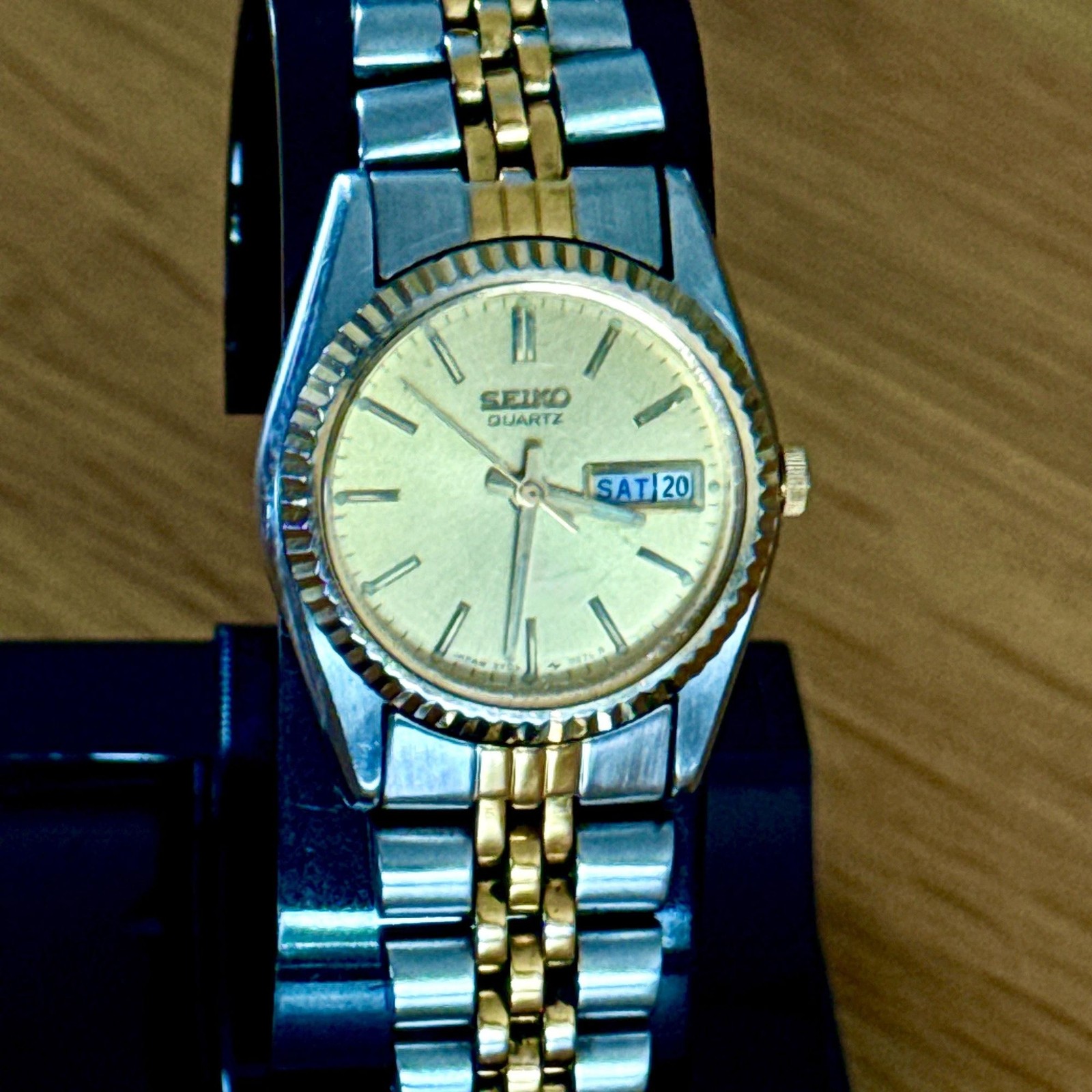 Rare 90s Vintage Seiko 3Y03-0169 A4 Wristwatch