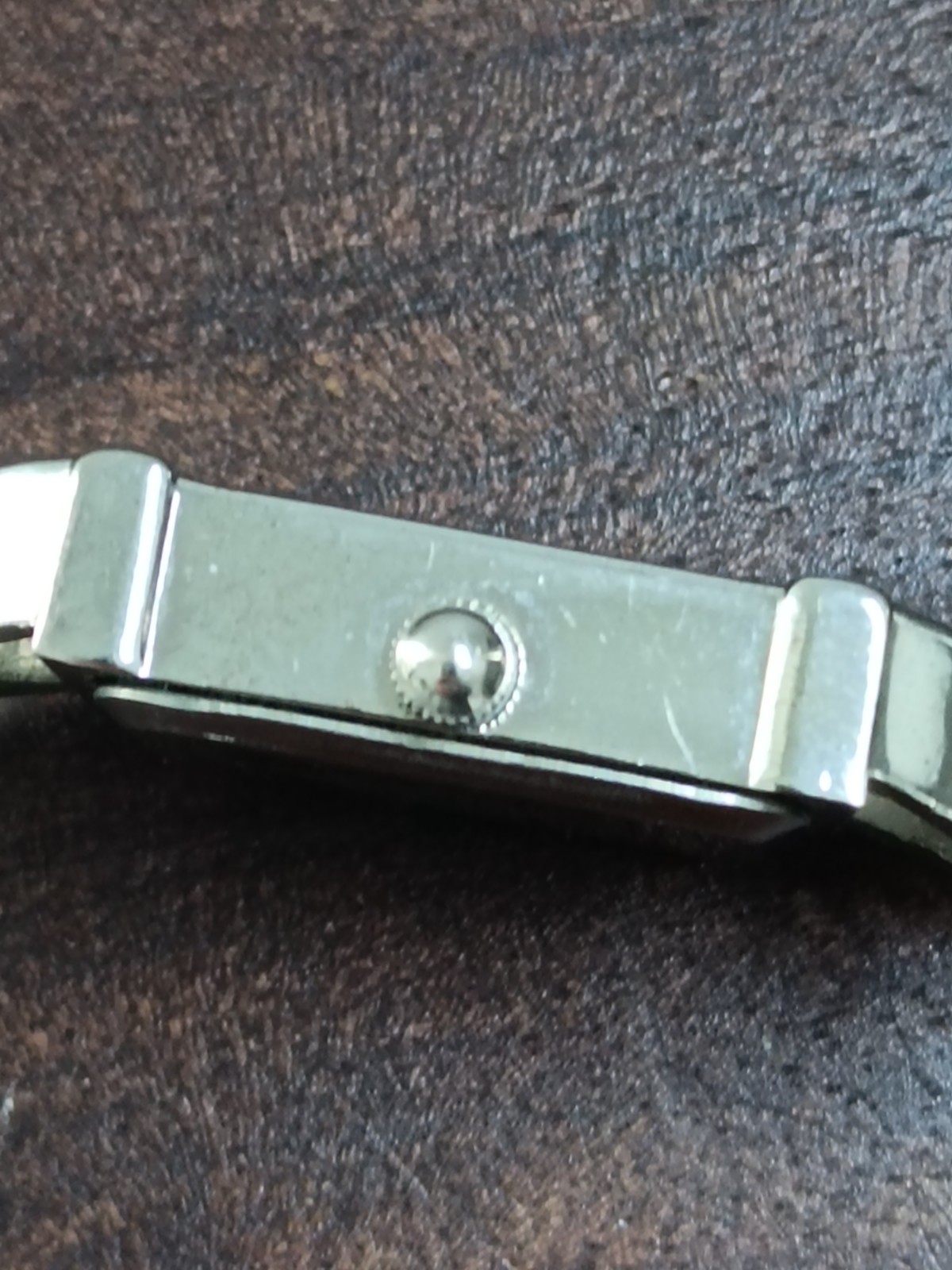Vintage Gucci 6800L Ladies Bangle Watch- Blue Striped Dial-Working-17.5cm Approx