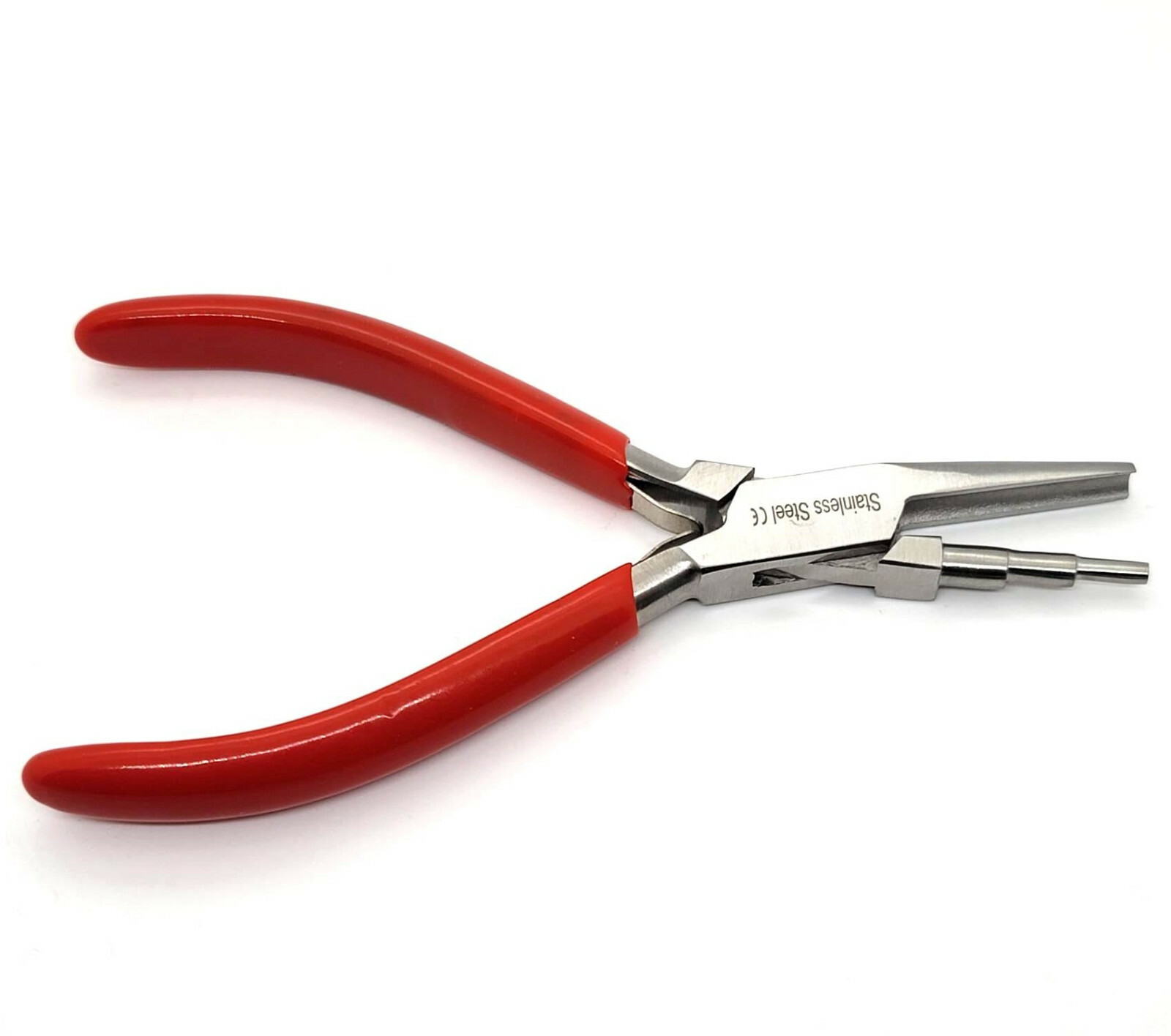 Forming Pliers 3 Step Three Round Nose & Concave Pliers for Wire Bending Looping