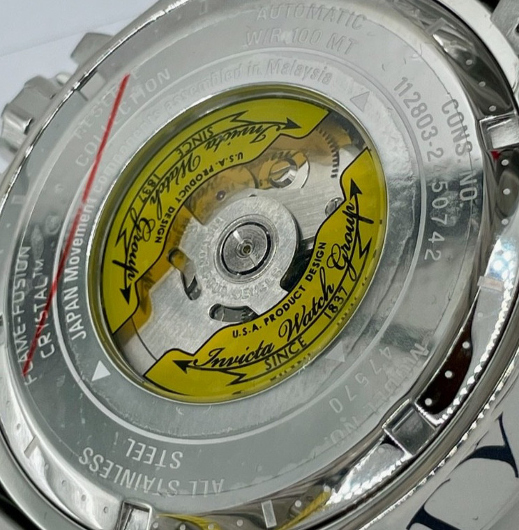 Invicta Reserve Excursion Moon Dial Automatic Men’s Watch – 49.5mm, Steel (47570