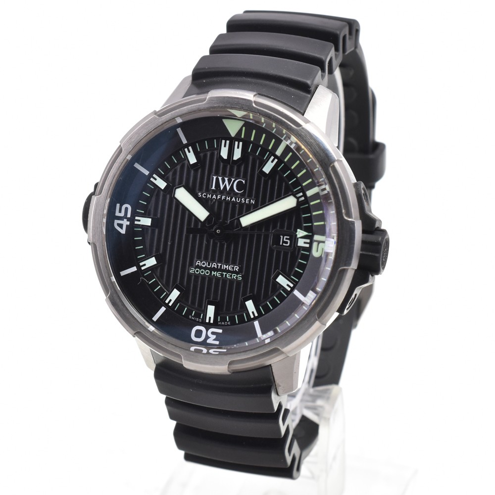 with paper IWC SCHAFFHAUSEN Aqua timer 2000 IW358002 Automatic Men’s D#147053