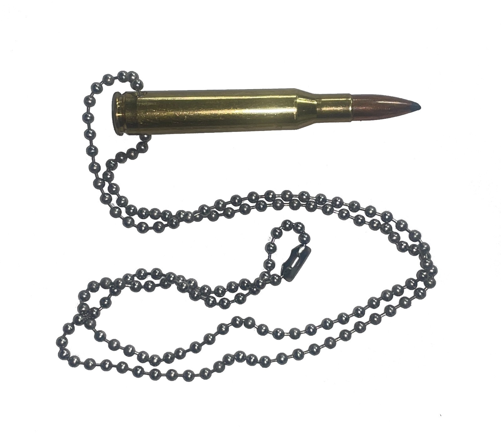 Bullet Casing Necklace Gun Shell Ammo – Multiple calibers to choose from!