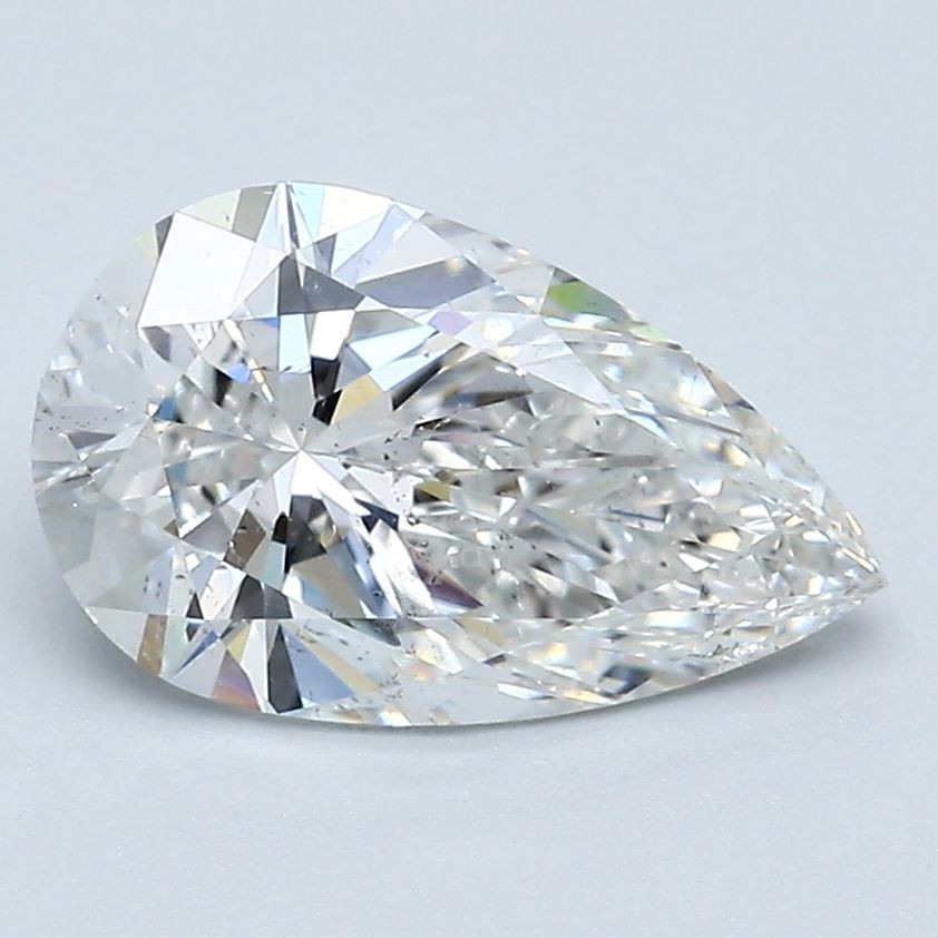 1.80 Carat Cert. GIA Pear Cut Natural Mined Diamond Loose F color SI1 clarity